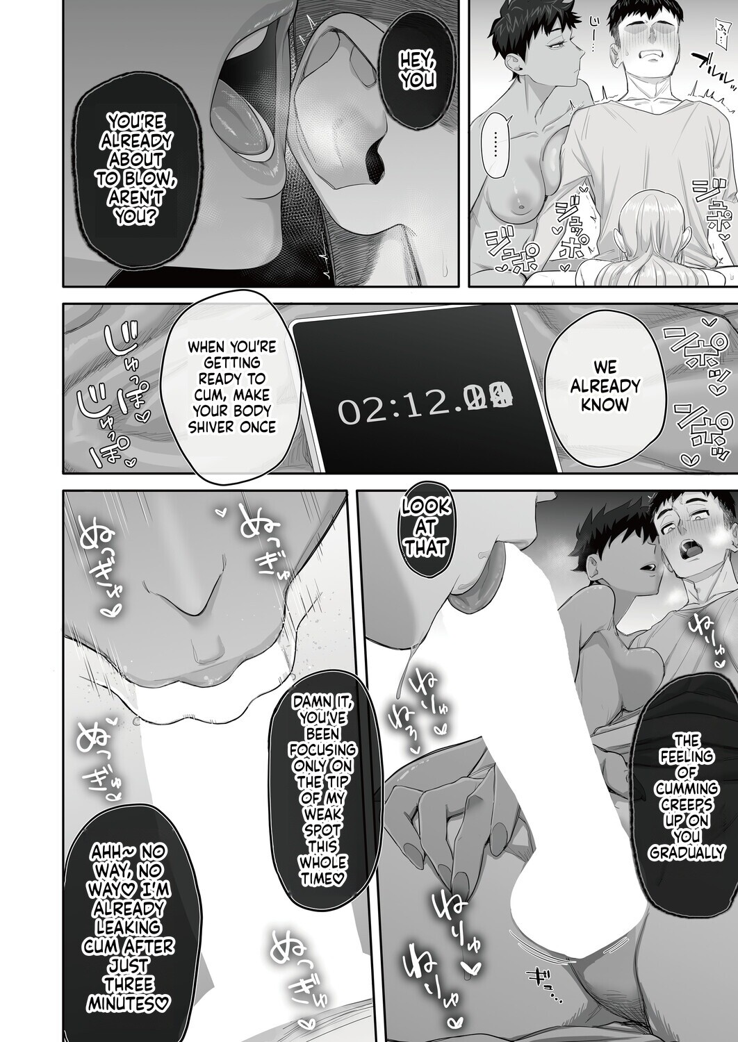 Hentai Manga Comic-What happens if you can withstand the incredible tongue skills of a prostitute who has take care of you for 10 minutes...?-Read-10